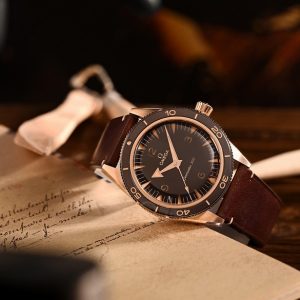 Replica Omega Seamaster 300 Bronze Gold Watch Review
