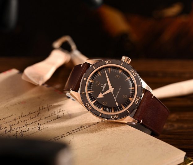 Replica Omega Seamaster 300 Bronze Gold Watch Review